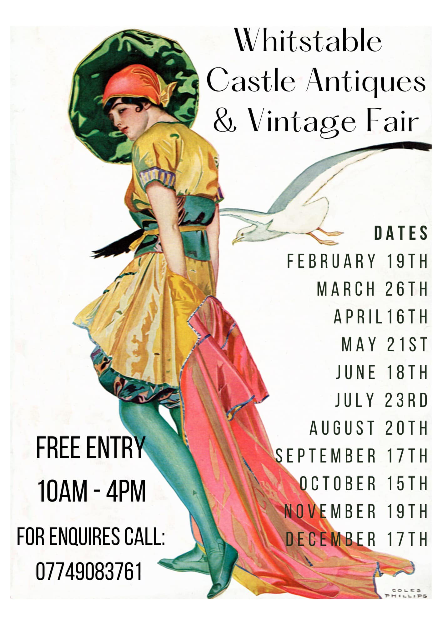 Antiques & Vintage Fair Whitstable Castle & Gardens