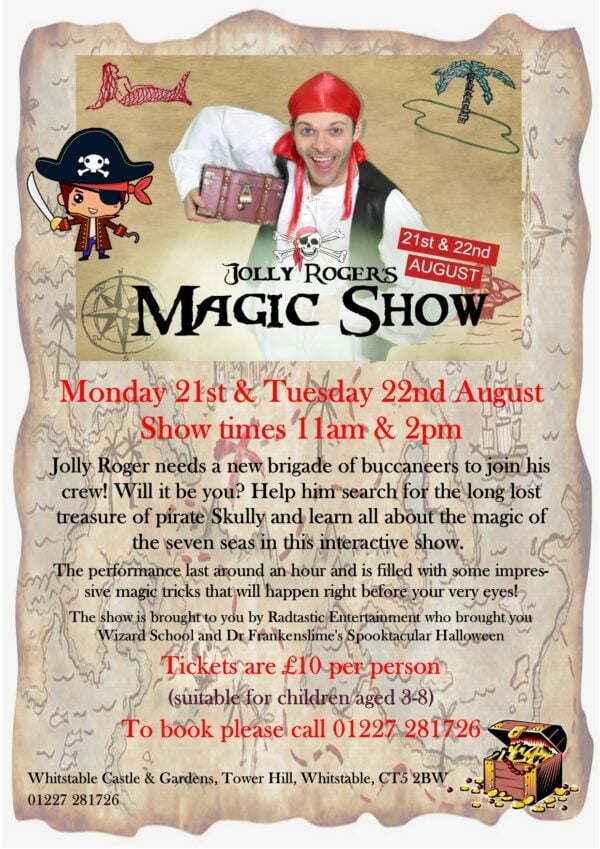 jolly roger magic show